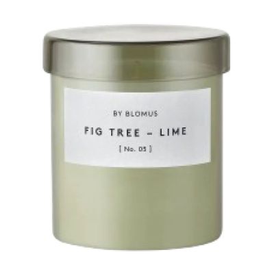 blomus Valoa tuoksukynttilä 45 tuntia Viikuna/Lime Agave Green | Alk. 26,90 €