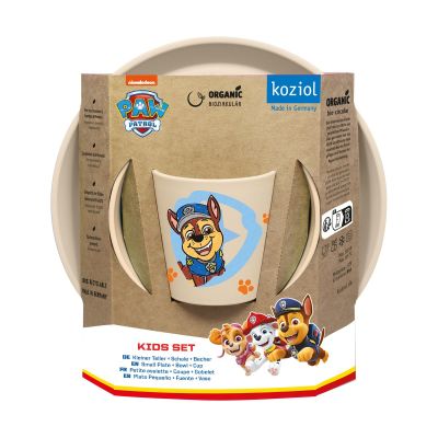 Koziol Connect Paw Patrol lastenastiasto 3 osaa. Beige | Alk. 19,90 €