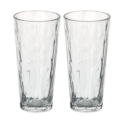 Koziol Club No. 19 juomalasi muovi 25 cl 2-pack Kristallinkirkas | Alk. 15,00 €