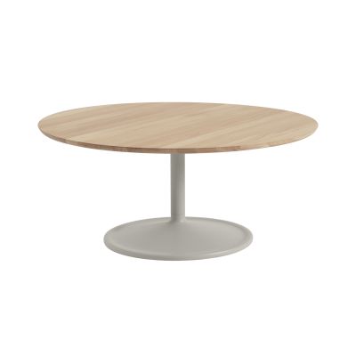 Muuto Soft sohvapöytä Ø95 cm Solid oak-grey | Alk. 1 006,20 €