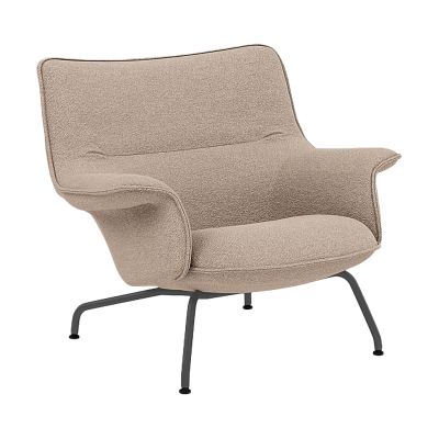 Muuto Doze nojatuoli matala Hearth 6 Antrasiitti/musta | Alk. 2 104,35 €