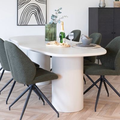 House Nordic Maranola ruokapöytä 200x96 cm vaaleanharmaa | Alk. 995,00 €