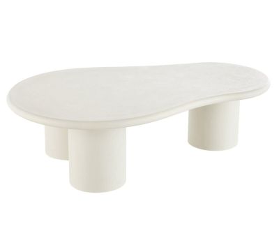 House Nordic Palmera sohvapöytä 120x80x35 cm vaaleanharmaa | Alk. 499,00 €
