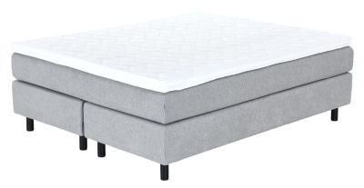 Unia Trend jenkkisänkypaketti 160x200 cm L relax, harmaa, puujalat