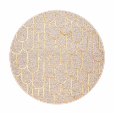 VM Carpet Paanu matto 240 cm pyöreä 7 kulta | Alk. 1 032,00 €