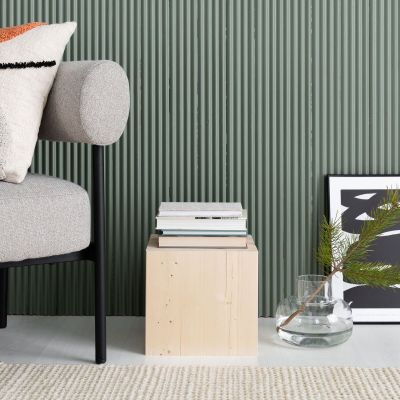 Veke Palkki sisustuskuutio 25x27x27 cm | Alk. 39,00 €