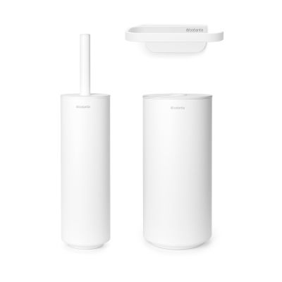 Brabantia Mindset WC-setti 3 osaa Mineral Fresh White | Alk. 91,00 €