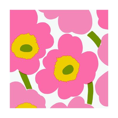 Marimekko Unikko servetti 33x33 cm 20 kpl Pinkki | Alk. 4,50 €