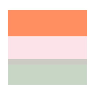 Marimekko Hennika lautasliina 33x33 cm 20-pack. Orange-Green | Alk. 4,50 €