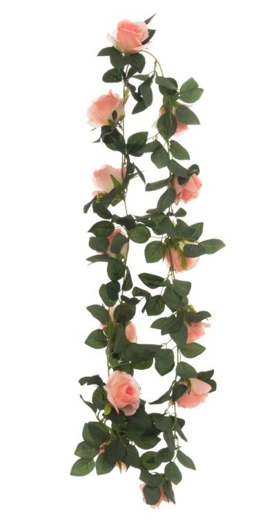 4Living ruusuköynnös 180 cm pinkki