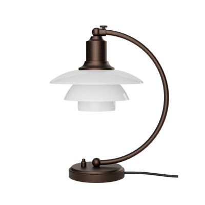 Louis Poulsen - PH 2/2 Luna Pöytävalaisin Aged Brass/Opaali Glass