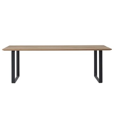 Muuto, 70/70 ruokapöytä 225x90 cm Sapele Mahogany/Anthracite Black | Alk. 3 434,00 €