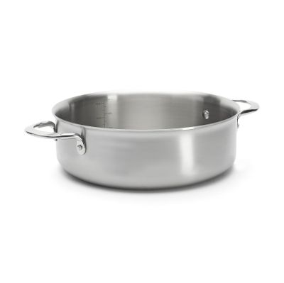 De Buyer Alchimy wokkipannu ruostumatonta terästä. Ø24 cm