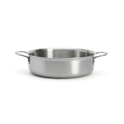 De Buyer Alchimy wokkipannu ruostumatonta terästä. Ø28 cm