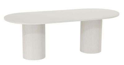 Veke Taimi ovaali ruokapöytä 210x95 cm greige | Alk. 1 490,00 €