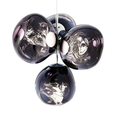 Tom Dixon, Melt Chandelier Small Smoke LED | Alk. 5 456,00 €