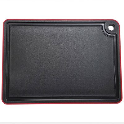 Daloplast Leikkuulauta, 27x19 cm, musta/punainen | Alk. 4,40 €