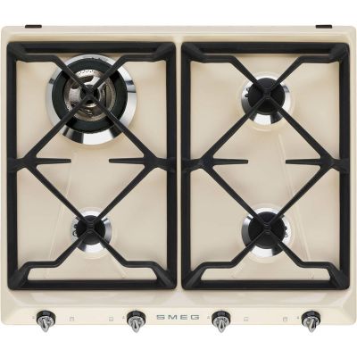 Smeg 59,5 cm Victoria Design kaasuliesi, Creme | Alk. 1 104,00 €