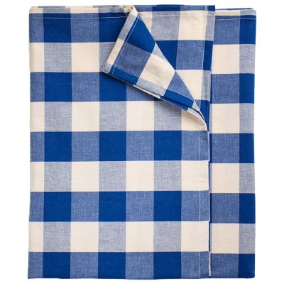 Midnatt Bell pöytäliina 180x145 cm, sininen/aprikoosi | Alk. 65,00 €