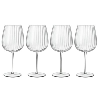 Luigi bormioli Optica Burgundy ginglas 4-pack | Alk. 68,00 €