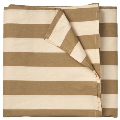 Midnatt Simona pöytäliina 145x145 cm, vihreä/keltainen | Alk. 35,00 €