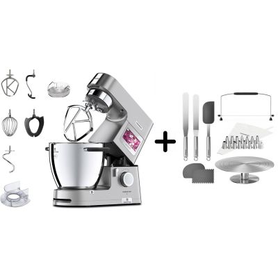 Kenwood Cooking Chef XL köksmaskin + KWSD100 set för tårtdekorering | Alk. 1 399,00 €