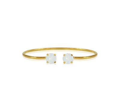Caroline Svedbom Classic Petite ranneke white opal
