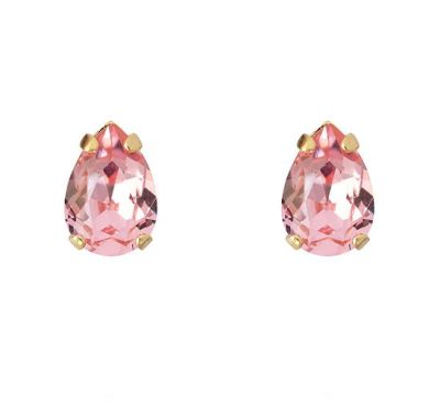 Caroline Svedbom Petite Drop Stud korvakorut light rose | Alk. 42,00 €