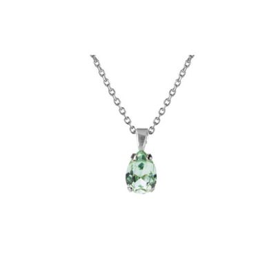 Caroline Svedbom Petite Drop kaulakoru chrysolite rhodium | Alk. 73,00 €