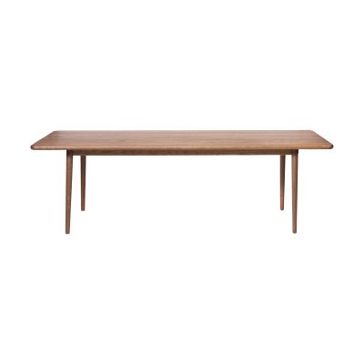 Stolab Miss Holly -pöytä Special Edition 235 x 82 cm + 1 jatkopala 50 cm Tammi Chocolat öljy | Alk. 4 006,45 €