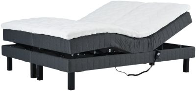 Veke Lumi pocket moottorisänkypaketti 180x200 cm L TH Bianca stylex petauspatja, weng | Alk. 1 736,00 €