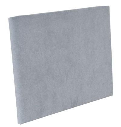 Unia Kulta sängynpääty 170x123 sileä v.harmaa Storm 70