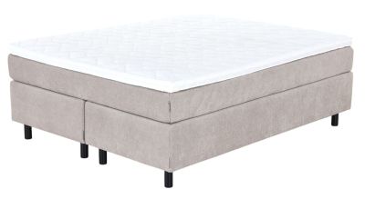 Unia kulta jenkkisänkypaketti 140x200 XL beige, Unia relax 7cm, Pyöreä musta 14c