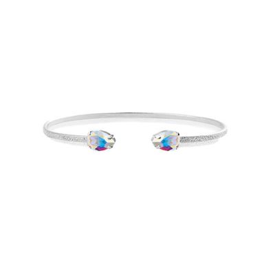 Caroline Svedbom Petite Drop ranneke aurore boreale rhodium | Alk. 73,00 €