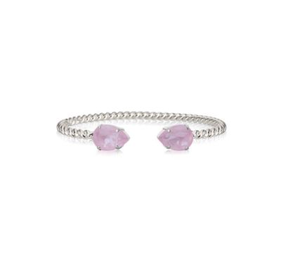 Caroline Svedbom Mini Drop ranneke soft pink rhodium | Alk. 84,00 €