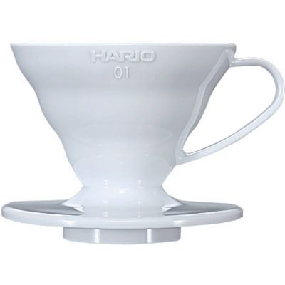 Hario 1 Cup Dripper V60 Valkoista keramiikkaa | Alk. 22,00 €