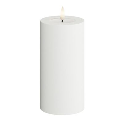 Deluxe Homeart, LED-lohkovalaisin ulkokäyttöön 7,5x15 cm valkoinen | Alk. 23,00 €