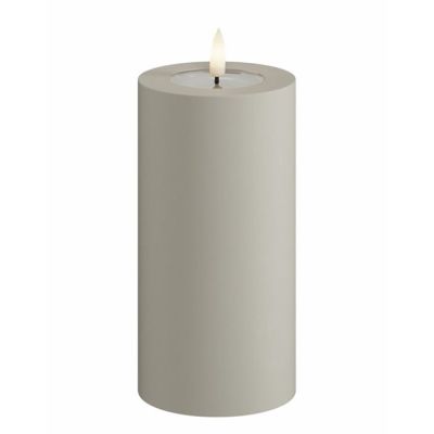Deluxe Homeart, LED-ulkovalaisin 7,5x15 cm hiekkaa | Alk. 23,00 €