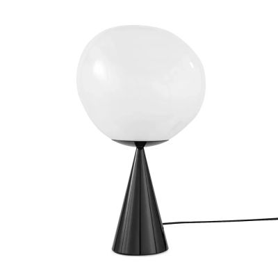 Tom Dixon, Melt Pöytälamppu Opal/Black LED | Alk. 814,00 €