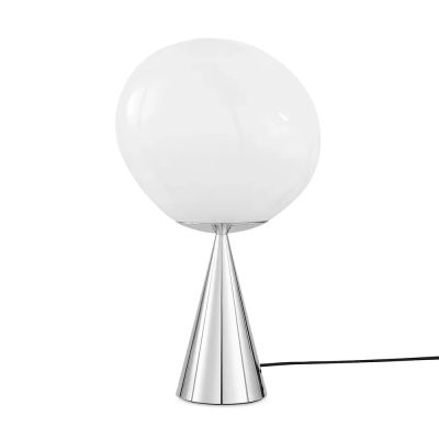 Tom Dixon, Melt Pöytälamppu Opal/Silver LED | Alk. 836,00 €