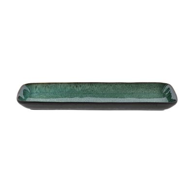 Bitz Bitz tarjoilulautanen 38x14 cm Musta-vihreä | Alk. 34,00 €