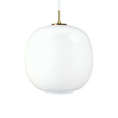 Louis Poulsen VL45 Radiohus LED suuri riippuvalaisin Messinki-valkoinen opaali lasi | Alk. 1 170,00 €