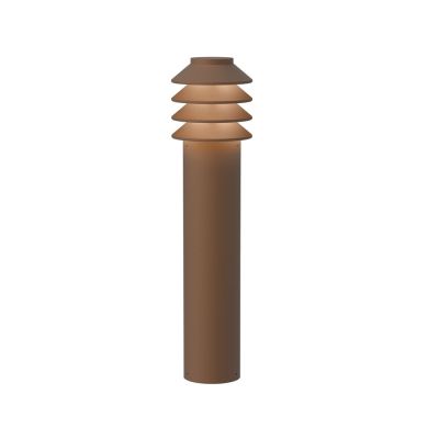 Louis Poulsen Bysted Garden Long liitäntälaite pollari Corten, jalustalevy | Alk. 500,09 €