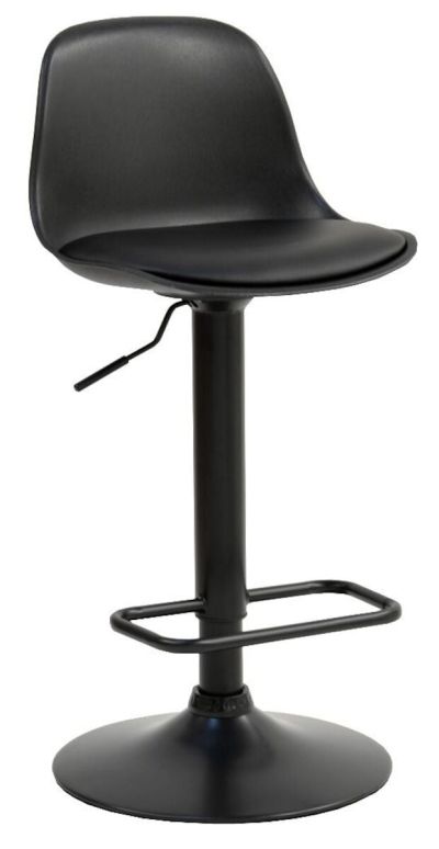 Eureka Mode baarituoli musta 2kpl, asiakaspalautus | Alk. 160,00 €