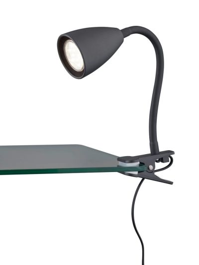 Trio Wanda klipsivalaisin mattamusta | Alk. 35,30 €