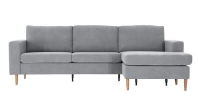 Veke Hamilton divaanisohva vaaleanharmaa storm 85, jalka tammi | Alk. 1 195,00 €