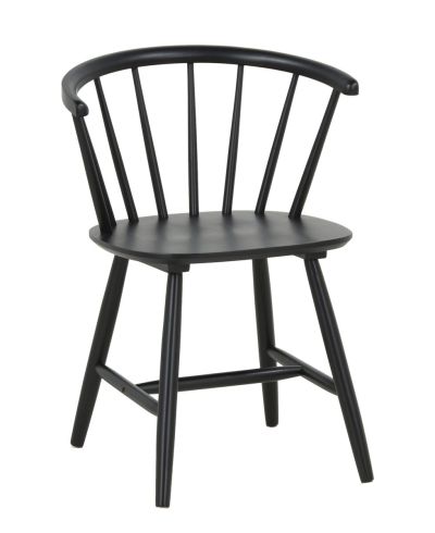 Veke Loom pinnatuoli musta