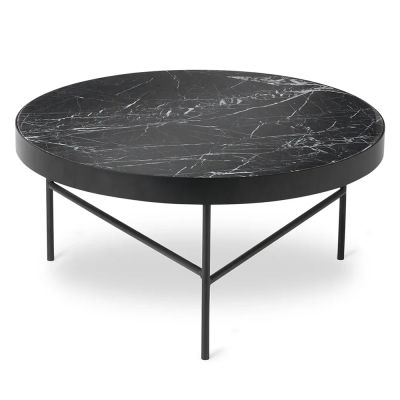 Ferm Living, Marble Sohvapöytä - Black