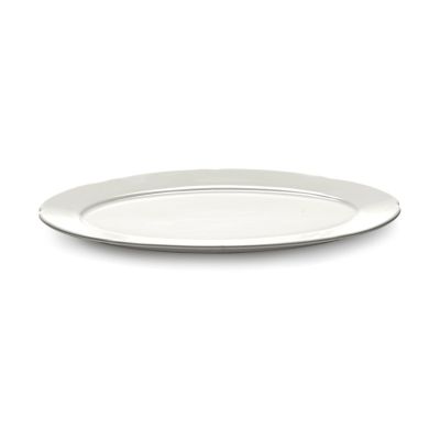 Serax Silhouette oval lautanen S 10x18,5 cm White