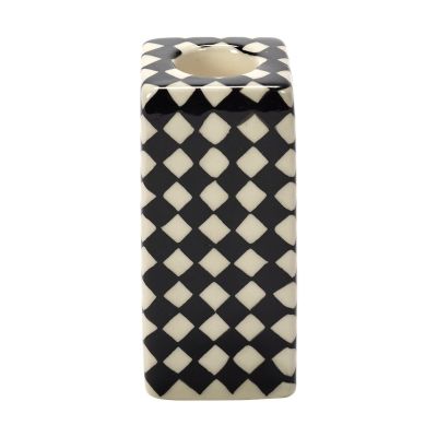 Serax Les Objets Mouleversants N°1 kynttilänjalka Black-white